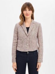 More & More Krótka marynarka damska Kobiety Sztuczne włókno różowy|zielony|niebieski w kratkę, 36. Czerwone marynarki i żakiety damskie MORE & MORE, uniwersalny, bez wzorów, z tkaniny. Za 679.95 zł.