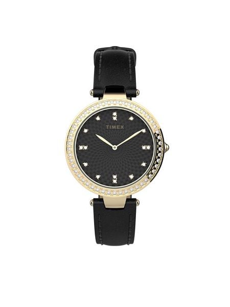 Timex Zegarek City TW2V45100 Czarny. Czarne, cyfrowe zegarki damskie Timex. Za 299.99 zł.