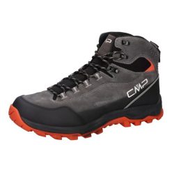 Buty trekkingowe męskie MYZAR MID skóra wodoodporne. Brązowe buty trekkingowe męskie CMP, z gumy, za kostkę, bez zapięcia, outdoorowe. Za 599.99 zł.
