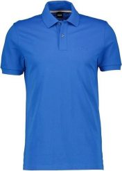 Koszulka Polo męska BOSS Pallas Medium Blue regular fit niebieska (50468301-423). Niebieskie koszulki polo męskie Boss, m, bez wzorów, bez ramiączek. Za 289.00 zł.
