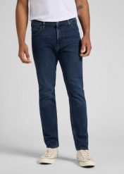 LEE RIDER MĘSKIE SPODNIE JEANSOWE DARK JOE L701PDUA 112145456. Spodnie materiałowe męskie Lee, bez wzorów, z jeansu. Za 209.99 zł.