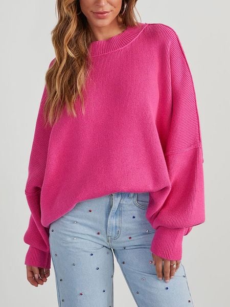 LA Angels Sweter w kolorze różowym rozmiar: XL. Różowe swetry klasyczne damskie LA Angels, xl, bez kołnierzyka. Za 170.87 zł.