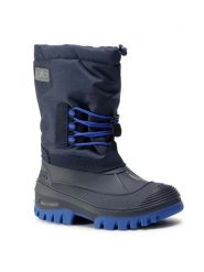 CMP Śniegowce Ahto Wp 3Q49574J Granatowy. Niebieskie buty zimowe chłopięce CMP, z materiału, bez zapięcia. Za 249.00 zł.