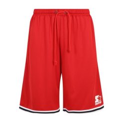 Spodenki z siateczki Starter. Czerwone szorty męskie Starter, bez wzorów, sportowe. Za 155.50 zł.
