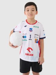 4F Koszulka meczowa replika domowa z sezonu 2024/2025 dziecięca 4F x Zaksa Kędzierzyn-Koźle - Kurek - multikolor 98/104. Koszulki dziewczęce 4f, m, bez wzorów, z dzianiny, bez ramiączek. Za 219.99 zł.