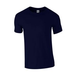 Koszulka Softstyle Dla Dorosłych Unisex. Niebieskie bluzki damskie Gildan, xl, bez wzorów, sportowe, bez kołnierzyka, bez ramiączek. Za 33.99 zł.