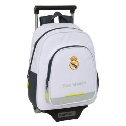 Plecak szkolny Real Madrid C.F. Poliester 600D. Białe plecaki damskie Real Madrid, bez wzorów, z poliesteru. Za 283.90 zł.
