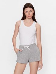 4F Top 4FSS23TTSHF581 Biały Regular Fit. Białe topy damskie 4f, l, bez wzorów, z bawełny, bez kołnierzyka. Za 49.99 zł.