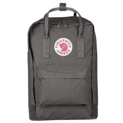 Plecak sportowo-turystyczny Kanken 18l. Szare plecaki męskie Fjällräven, bez wzorów, z materiału. Za 407.99 zł.