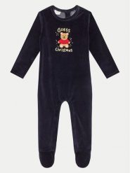 Guess Śpiochy P4BG02 KAVN0 Granatowy Regular Fit. Niebieskie body niemowlęce Guess, z bawełny, bez ramiączek. Za 99.99 zł.