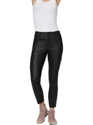 Heine Tregginsy w kolorze czarnym rozmiar: 38. Czarne legginsy damskie Heine, bez wzorów, z materiału. Za 52.67 zł.