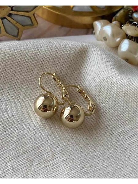 Luseera Pozłacane kolczyki rozmiar: onesize. Żółte kolczyki damskie Luseera, pozłacane. Za 43.99 zł.