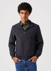 WRANGLER HARRINGTON JACKET MĘSKA KURTKA PRZEJŚCIOWA BLACK 112351228 W481011936. Czarne kurtki męskie Wrangler, m, bez wzorów, bez kaptura. Za 279.99 zł.
