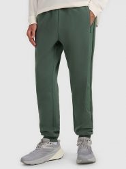 4F Spodnie dresowe w kolorze zielonym rozmiar: XL. Zielone spodnie dresowe męskie 4f, bez wzorów, z dresówki. Za 87.99 zł.