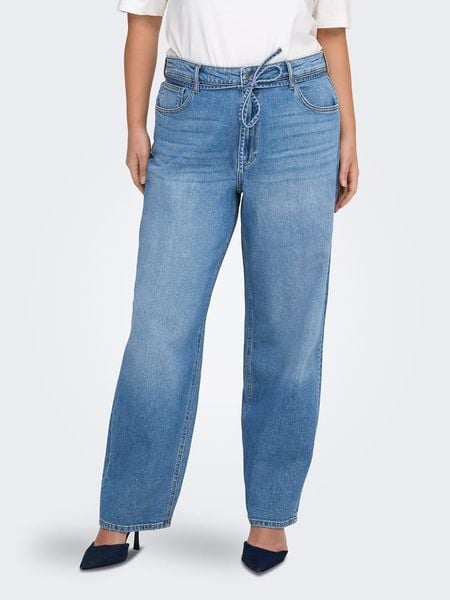 ONLY Carmakoma Dżinsy - Comfort fit - w kolorze niebieskim rozmiar: 46/L32. Niebieskie jeansy damskie Only Carmakoma. Za 122.67 zł.