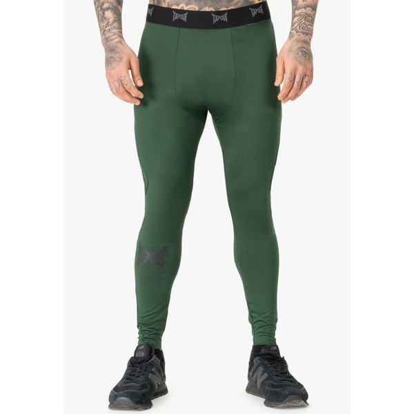 Legginsy Tapout Functional. Czarne spodnie sportowe męskie TAPOUT. Za 225.50 zł.