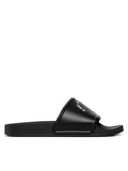 KARL LAGERFELD Klapki KL80908 Czarny. Czarne klapki damskie Karl Lagerfeld, bez wzorów, z tworzywa sztucznego, bez obcasa. Za 139.99 zł.