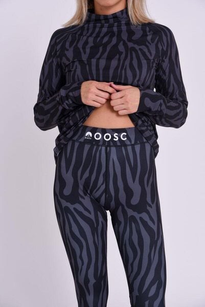 Legginsy termoaktywne - Black Tiger damskie. Szare bielizna termoaktywna damska OOSC, s, bez wzorów, z materiału. Za 269.99 zł.