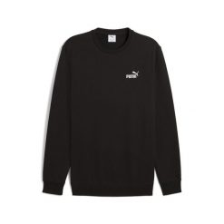 Męska bluza Essentials z małym logo No. 1 PUMA Black. Czarne bluzy bez kaptura męskie Puma, m, prążkowane. Za 196.38 zł.