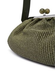 Weekend Max Mara Torebka 2615511105650 Zielony. Zielone torebki klasyczne damskie Weekend Max Mara, bez wzorów, z materiału, bez dodatków. Za 1,579.00 zł.