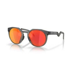 Okulary przeciwsłoneczne szklane Oakley HSTN Prizm. Brązowe okulary przeciwsłoneczne męskie Oakley, okrągłe. Za 731.60 zł.