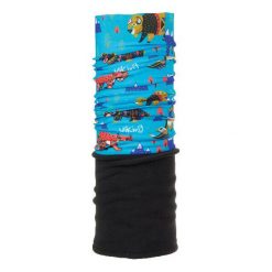 Komin na szyję turystyczny dla dzieci Vikig Polartec Outside. Niebieskie szaliki dziecięce VIKING, bez ramiączek. Za 36.00 zł.