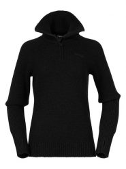 Bergans Wełniany sweter "Ulriken" w kolorze czarnym rozmiar: XL. Czarne golfy damskie Bergans, xl, z wełny, bez kołnierzyka. Za 457.95 zł.