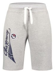 Geographical Norway Bermudy dresowe "Parithe" w kolorze szarym rozmiar: S. Szare szorty męskie Geographical Norway, bez wzorów, z dresówki. Za 74.28 zł.