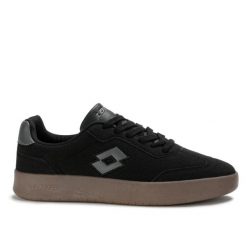 Buty sneakersy męskie sportowe Lotto COVERS SC. Brązowe buty sportowe na co dzień męskie Lotto, z jeansu, bez zapięcia, trekkingowe. Za 129.00 zł.