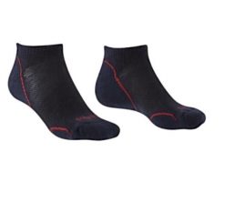 Skarpety do trekkingu Bridgedale Ultra Light T2 Merino Performance Low. Niebieskie skarpetki męskie Bridgedale, bez wzorów, z materiału. Za 105.38 zł.