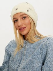 Guess Czapka AW5198 POL01 Écru. Czapki zimowe damskie Guess, z materiału. Za 219.99 zł.