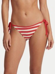 Tommy Hilfiger Dół od bikini UW0UW06407 Czerwony. Czerwone bikini damskie Tommy Hilfiger, bez wzorów. Za 127.99 zł.