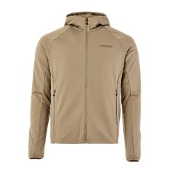 Bluza polarowa męska Marmot Leconte Full Zip Hoody. Brązowe bluzy bez kaptura męskie Marmot, m, z polaru. Za 309.99 zł.
