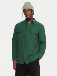 Quiksilver Koszula Husson EQYWT04668 Zielony Regular Fit. Zielone koszule męskie Quiksilver, m, bez wzorów, z bawełny, bez kołnierzyka, bez ramiączek. Za 309.99 zł.