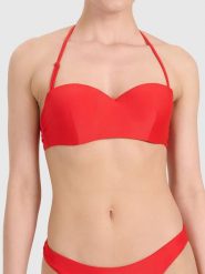 Góra od bikini damska 4F 4FWSS26UBKTF086. Czarne bikini damskie 4f, bez wzorów. Za 69.99 zł.