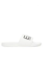 EA7 Emporio Armani Klapki 7X000108 AF15118 U0001 Biały. Białe klapki i japonki męskie EA7 Emporio Armani, z tworzywa sztucznego. Za 149.99 zł.