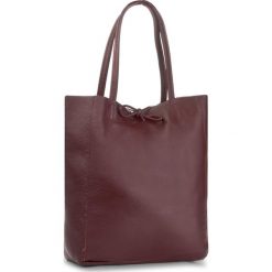 Torebka CREOLE - K10428 Bordo. Czerwone torebki klasyczne damskie Creole, bez wzorów, ze skóry, duże, bez dodatków. W wyprzedaży za 159.00 zł.