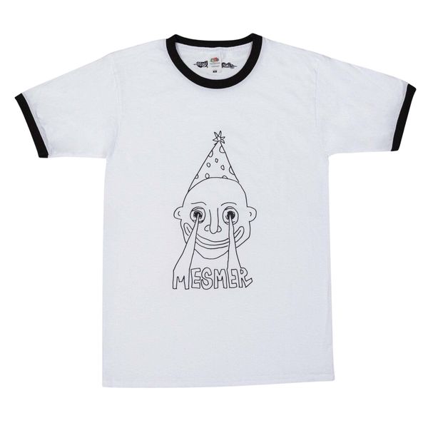 Koszulka Mesmer Clown. Białe bluzki damskie MESMER, xl, bez wzorów, z bawełny, bez kołnierzyka. Za 149.00 zł.