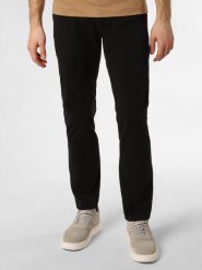 BOSS Orange Spodnie - Chino Slim Mężczyźni czarny, 33-32. Czarne spodnie materiałowe męskie Boss Orange, bez wzorów, klasyczne. Za 599.95 zł.