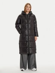 Frieda & Freddies Płaszcz zimowy 3802 Czarny Regular Fit. Czarne płaszcze damskie Frieda & Freddies, na zimę, bez wzorów, z syntetyku. Za 839.99 zł.