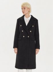 Maryley Płaszcz przejściowy 24IB810/15NE Czarny Regular Fit. Czarne płaszcze damskie Maryley, m, bez wzorów, z syntetyku. Za 629.99 zł.