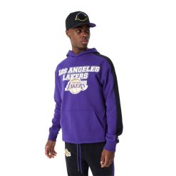 Bluza męska New Era NBA Large Graphic OS Hoody Los Angeles Lakers. Fioletowe bluzy bez kaptura męskie New Era, m. Za 249.99 zł.