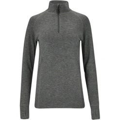 Damska bluzka z długim rękawem Whistler Athene. Szare bielizna termoaktywna damska WHISTLER, bez wzorów. Za 242.00 zł.