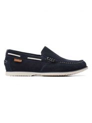 Clarks Skórzane mokasyny "Noonan" w kolorze granatowym rozmiar: 41,5. Niebieskie mokasyny męskie Clarks, ze skóry. Za 206.42 zł.