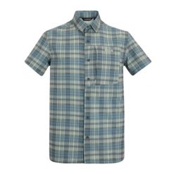 Koszula przeciw owadom Regatta Travel Light. Niebieskie koszule męskie Regatta, m, bez wzorów, z elastanu, bez kołnierzyka, bez ramiączek. Za 149.99 zł.