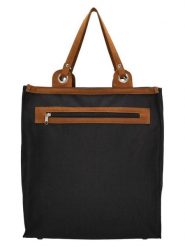 Beagles Shopper bag w kolorze czarnym - 36 x 41 x 17 cm rozmiar: onesize. Czarne shopper bag damskie Beagles, bez wzorów, z materiału, bez dodatków. Za 82.64 zł.