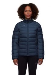 Mammut Kurtka pikowana "Waymarker" w kolorze granatowym rozmiar: S. Niebieskie kurtki damskie Mammut, s, bez wzorów, bez kaptura. Za 649.95 zł.