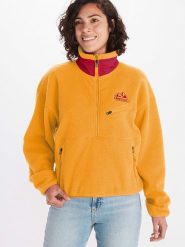 Marmot Bluza polarowa "94 E.C.O." w kolorze żółtym rozmiar: M. Żółte bluzy bez kaptura damskie Marmot, m, z polaru. Za 421.67 zł.