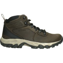 Buty trekkingowe Columbia Newton Ridge Plus II. Brązowe buty trekkingowe męskie Columbia, bez zapięcia, trekkingowe. Za 443.99 zł.