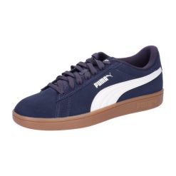 Buty PUMA Smash 3.0. Niebieskie buty sportowe na co dzień damskie Puma, bez wzorów. Za 229.99 zł.